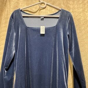Old Navy Blue Long Sleeve bodysuit